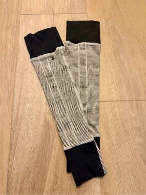 lululemon athletica Striped Arm Warmers